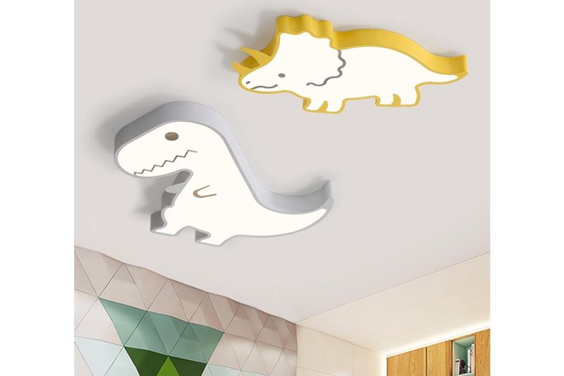 Plafon Lampa Sufitowa Dinozaur TRICERATOPS Dla Dzieci